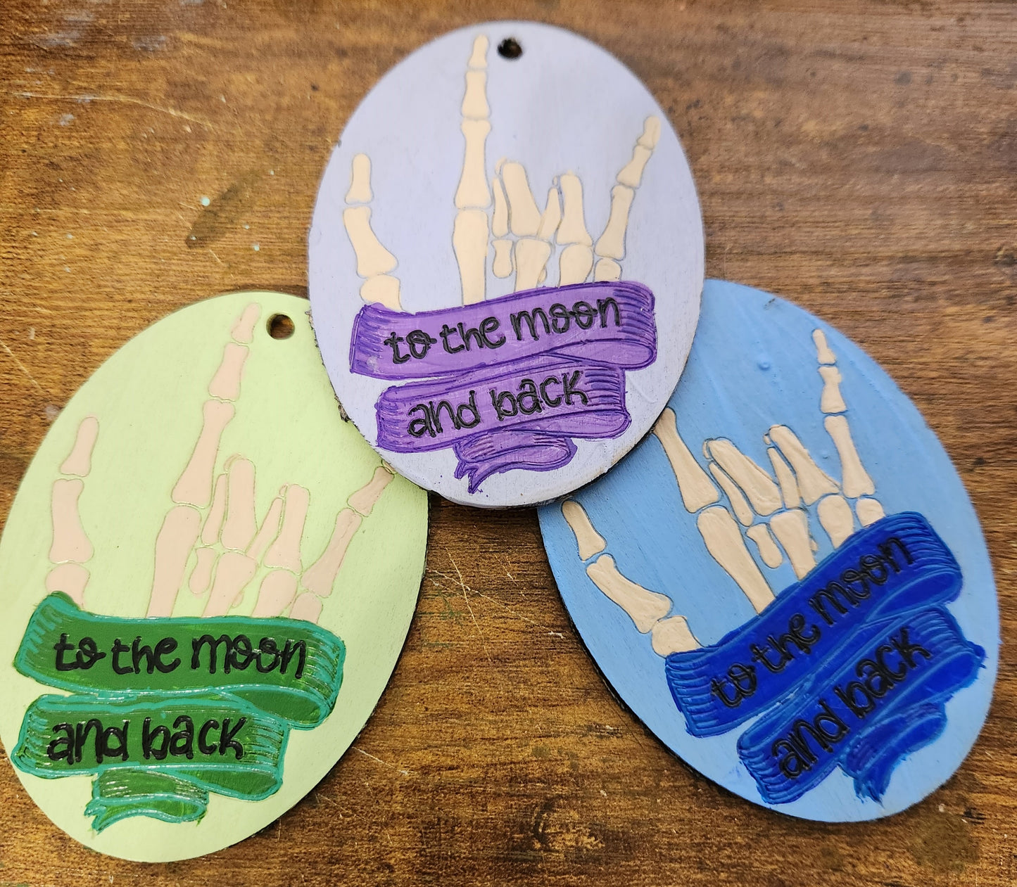 Skully Ornaments