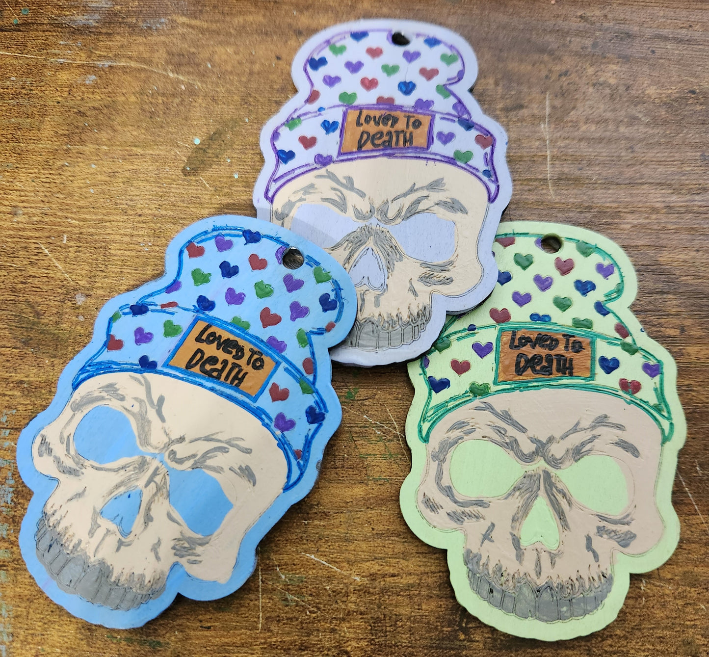 Skully Ornaments