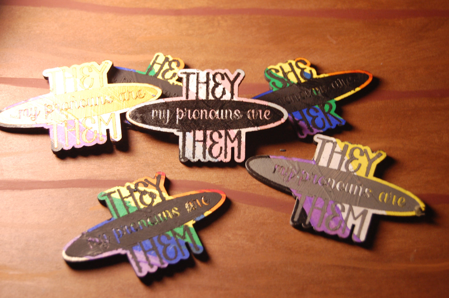 Pronoun Pins
